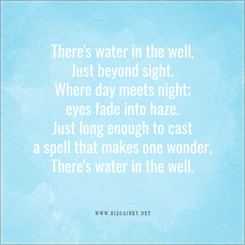 Poem - Biz Gainey